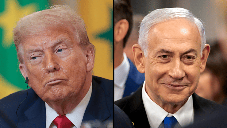 טראמפ: ״אנחנו מאוד קרובים להסכם״, נתניהו מחוץ לפגישה עם ג'ון ת'ון