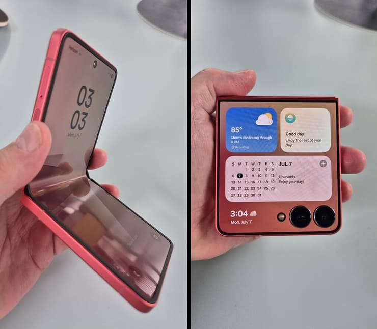 סמארטפון Z Flip 7 של סמסונג