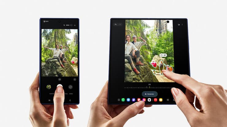  סמארטפון Z Fold 7 של סמסונג