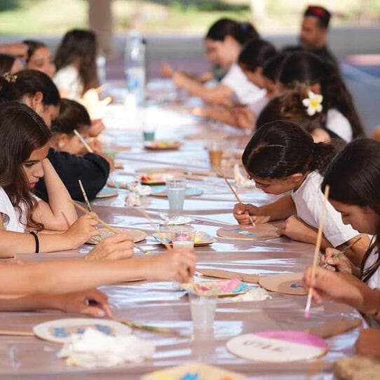 תלמידות בית ספר בעוטף (צילום: דוברות אשכול) yk14435947