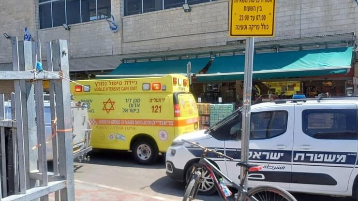 זירת הפיגוע בגוש עציון