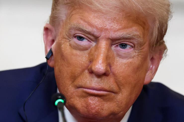 נשיא ארה"ב דונלד טראמפ פגישה ב הבית הלבן עם נשיאים מ אפריקה כולל נשיא ליבריה ג'וזף בואקאי