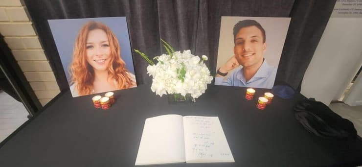 טקס זיכרון לזכרם של שרה מילגרים וירון לישינסקי ז"ל שנרצחו בוושינגטון