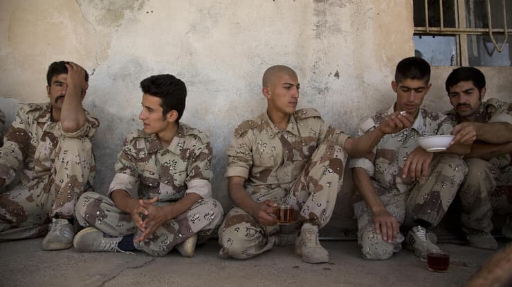 לוחמים כורדים איראנים 