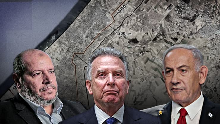 נתניהו, וויטקוף ובכיר חמאס חליל אל-חיה