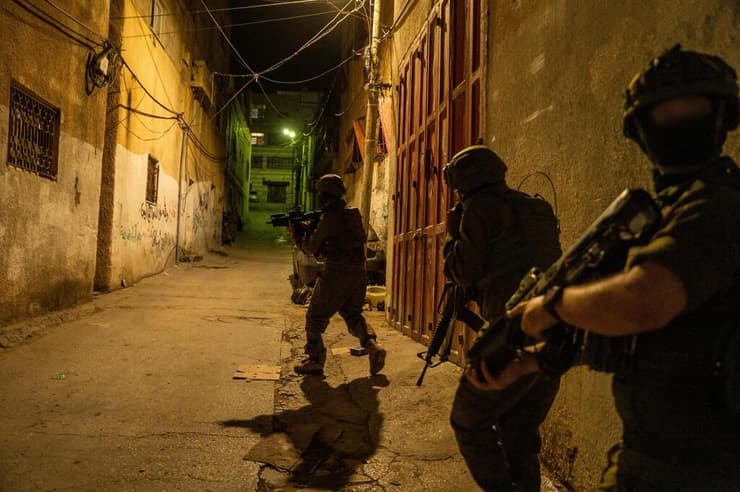 פעילות כוחות צה"ל ביהודה ושומרון (צילום: דובר צה"ל) פעילות כוחות צה"ל ביהודה ושומרון