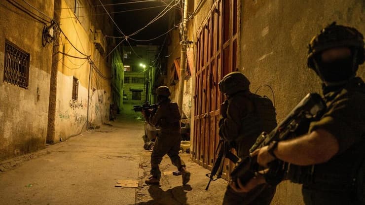 פעילות כוחות צה"ל ביהודה ושומרון 