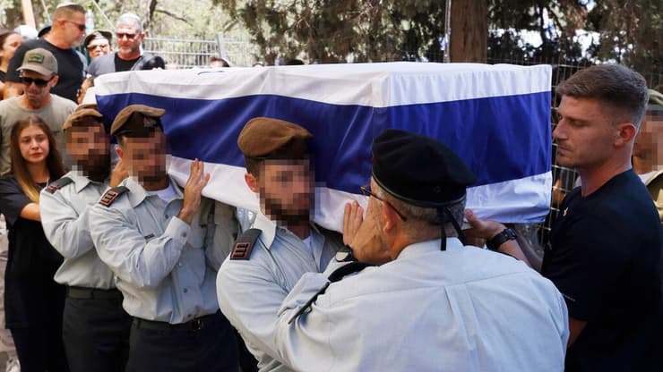 הלוייתו  של סרן רעי בירן ז"ל