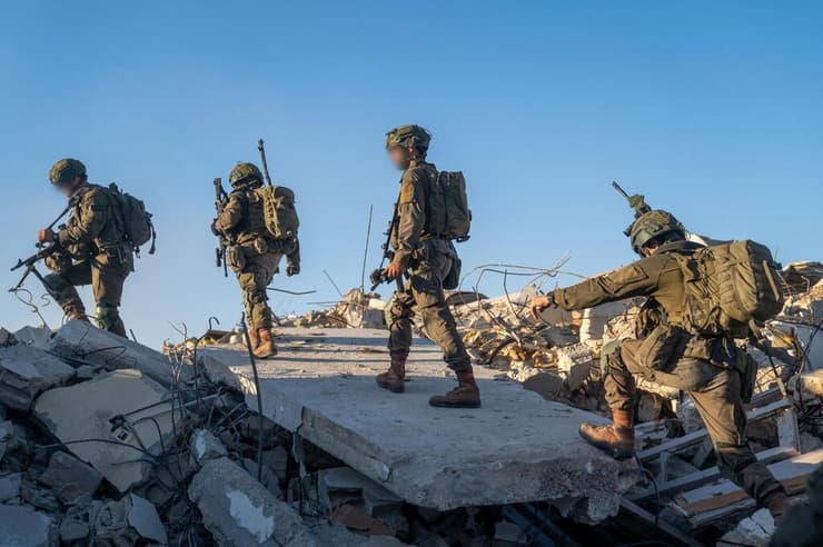 פעילות כוחות צוות הקרב של חטיבה 188 ברצועת עזה