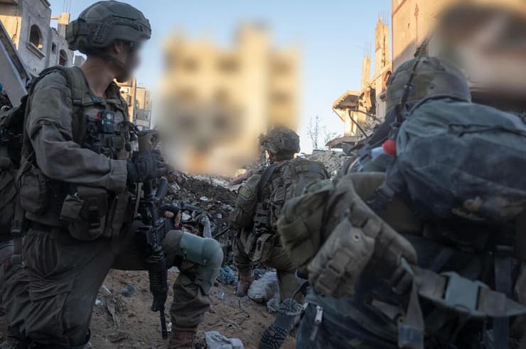 פעילות הכוחות ברצועת עזה