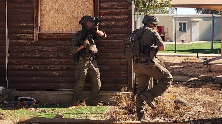 תרגול לחימה בגולן