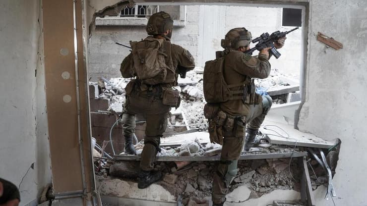 פעילות כוחות צה"ל בבית חאנון (צילום: דובר צה"ל ) פעילות כוחות צה"ל בבית חאנון