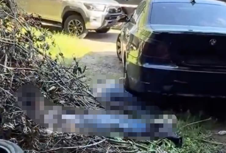 גופותיהם של הסוכנים הרוסים אחרי החיסול אוקראינה חיסלה סוכנים רוסים שהתנקשו בבכיר אוקראיני בקייב