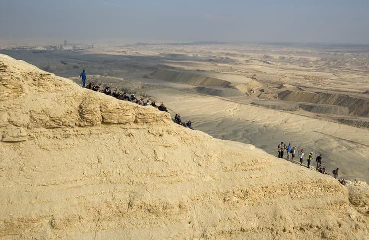 ליד מקום המיזם עובר מסלול טיולים