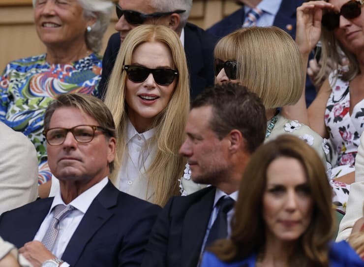 ניקול קידמן מכבדת את הענקים בנוכחותה (צילום: REUTERS/Stephanie Lecocq) ניקול קידמן