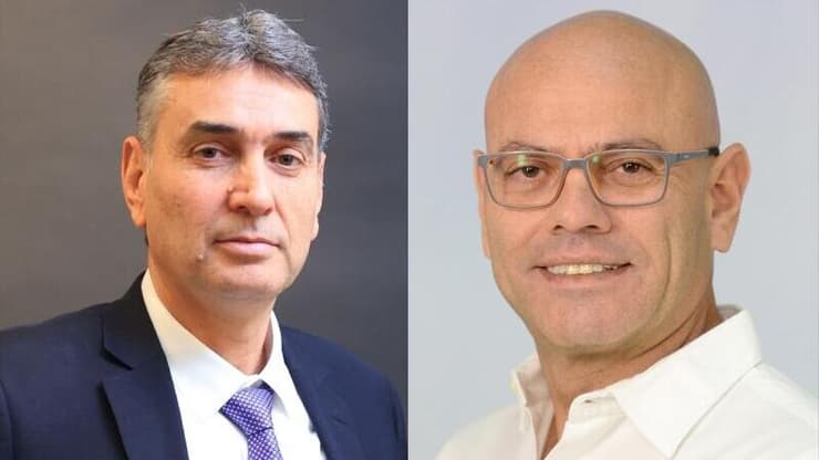  מימין: רפי אלמליח ושי חג'ג'