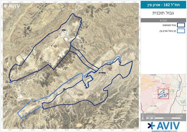 השטח - גדול פי 2 מתל אביב