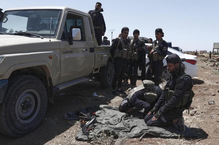 סוריה א-סווידא עימותים קטלניים בין דרוזים ל בדואים אנשי כוחות המשטר