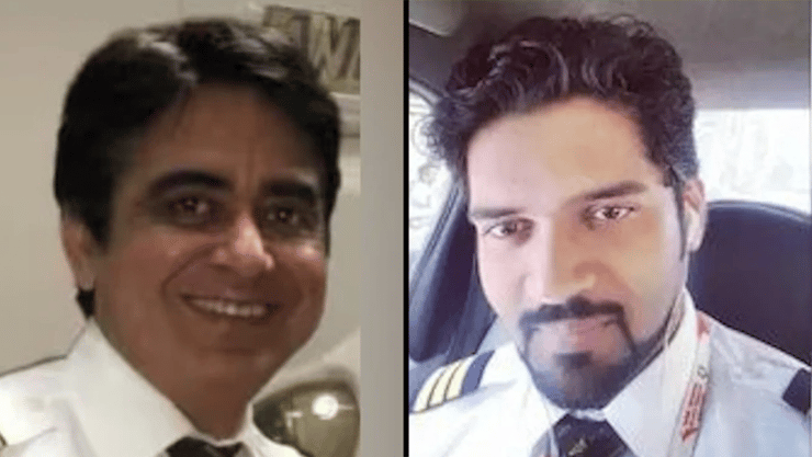 הקברניט סומיט סבהרוואל (שמאל) וטייס-המשנה קלייב קונדר. בלבול בקופקיט ברגעי הדרמה: "למה ניתקת את הדלק?" קלייב קונדר טייס המשנה ו הקברניט סומיט סבהרוואל בטיסת אייר אינדיה שהתרסקה התרסקות ב הודו ביוני 2025 ב אחמדאבד