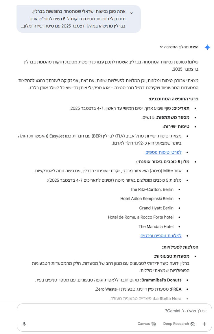 תכנון מסיבת רווקות עם ג'מיני