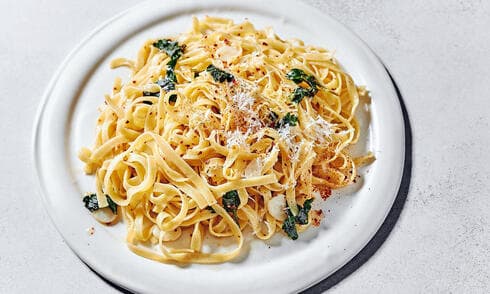 פסטה ברוטב לימון