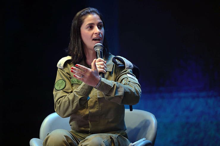 רס"ן אלה ואויה (צילום: ירון ברנר) ועידת הביטחון והשירות, קבוצת "ידיעות אחרונות" בשיתוף המכון למחקרי ביטחון לאומי INSS