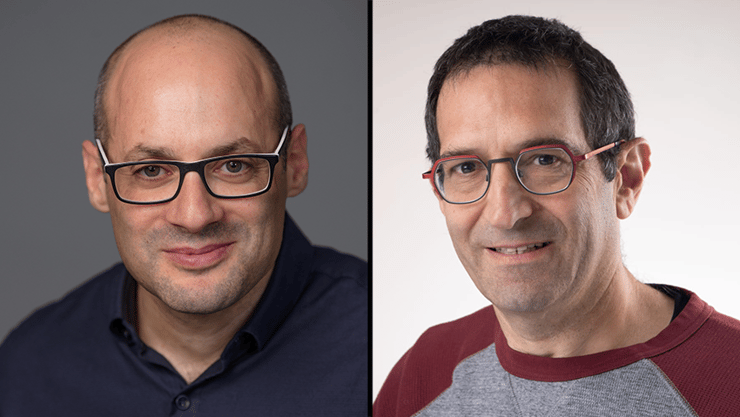 פרופ' שמעון רחמילביץ' ופרופ' אופיר רובין
