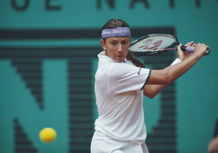 לא התאוששה מהמפלה מול גראף. זברבה (צילום: Clive Brunskill/Getty Images) נטליה זברבה