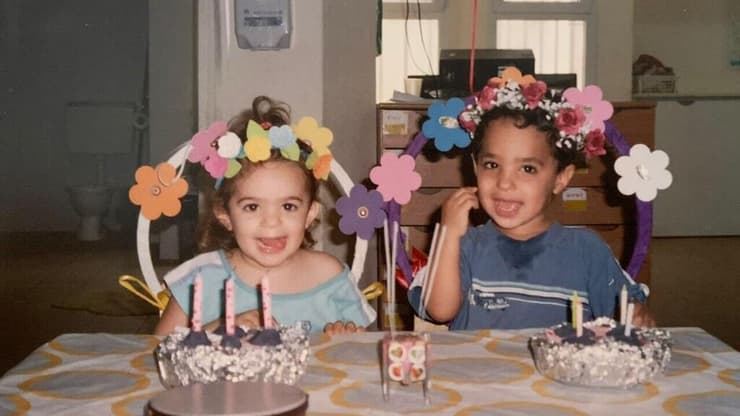 יום הולדת משותף לתאומים נמרוד ורומי החטוף נמרוד כהן ואחותו התאומה רומי