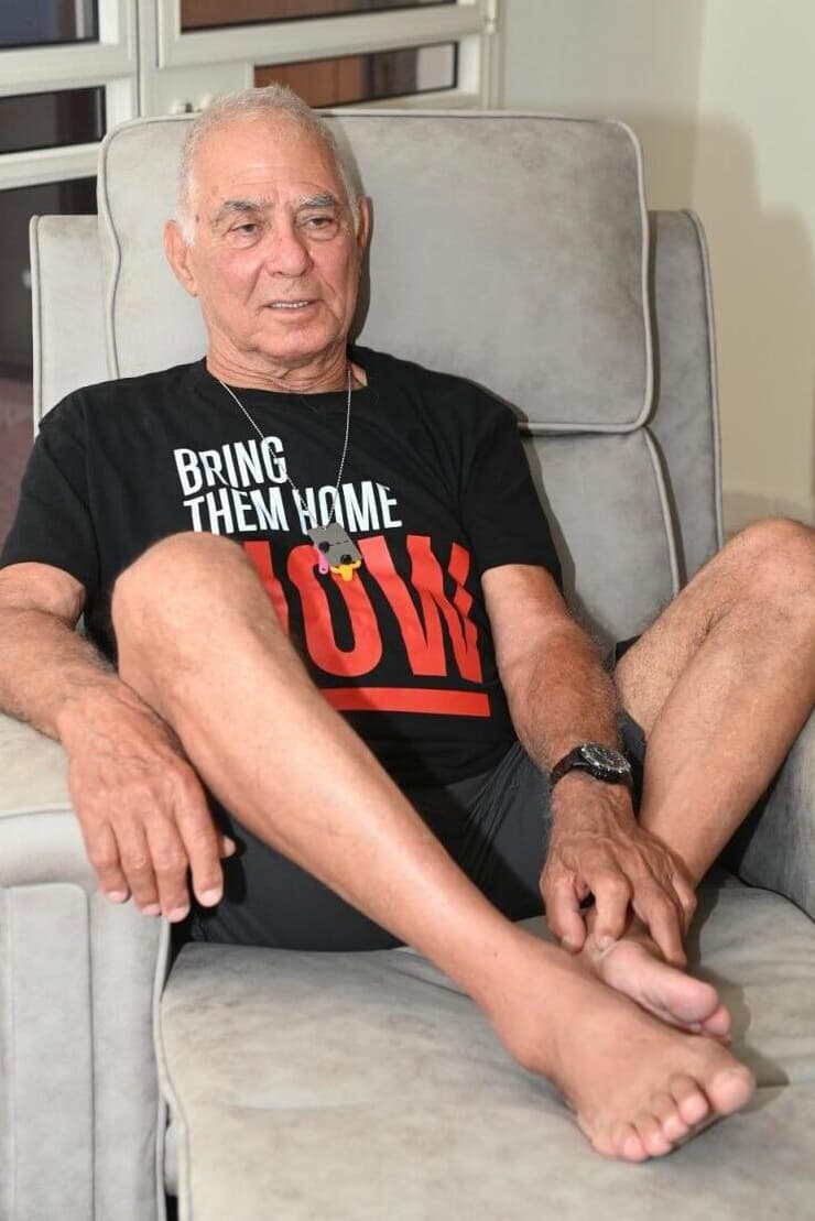 גדי מוזס, שורד שבי החמאס שנחטף מקיבוץ ניר עוז