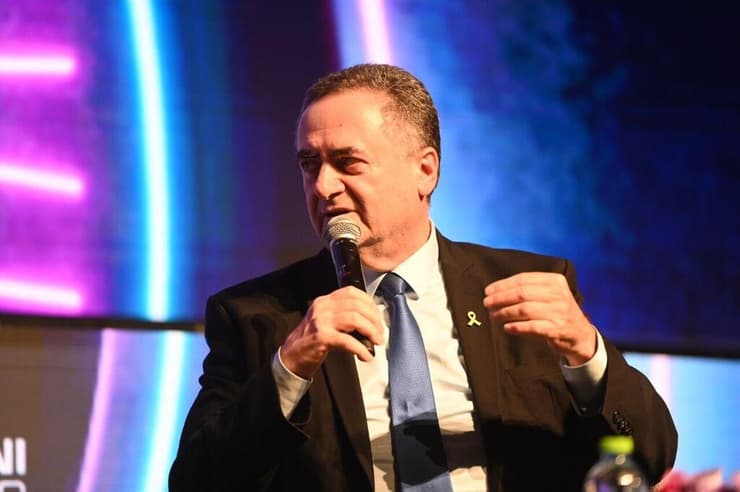 שר הביטחון ישראל כ''ץ. ''לא ביקר אותנו'' (צילום: יאיר שגיא) ישראל כ"ץ בועידת השלטון המקומי