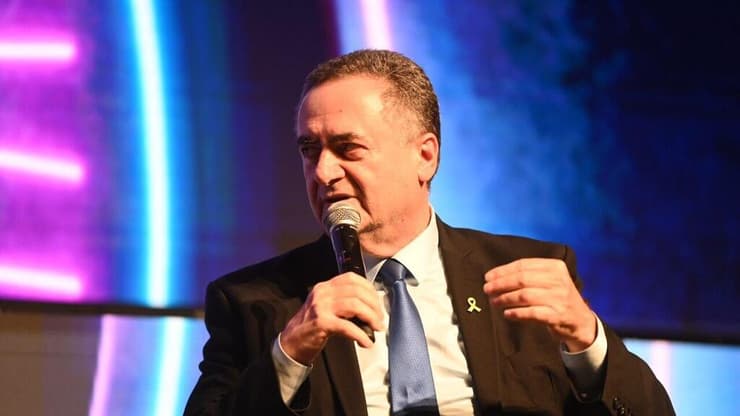 שר הביטחון כ"ץ (צילום: יאיר שגיא) ישראל כ"ץ בועידת השלטון המקומי