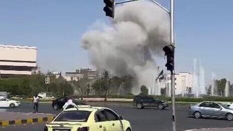 תיעוד מאזור התקיפה הישראלית בדמשק