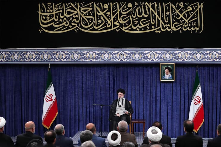 המנהיג העליון של איראן עלי חמינאי 16 ביולי נאום טהרן