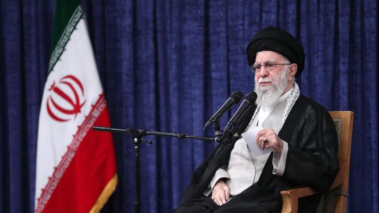 המנהיג העליון של איראן עלי חמינאי 16 ביולי נאום טהרן