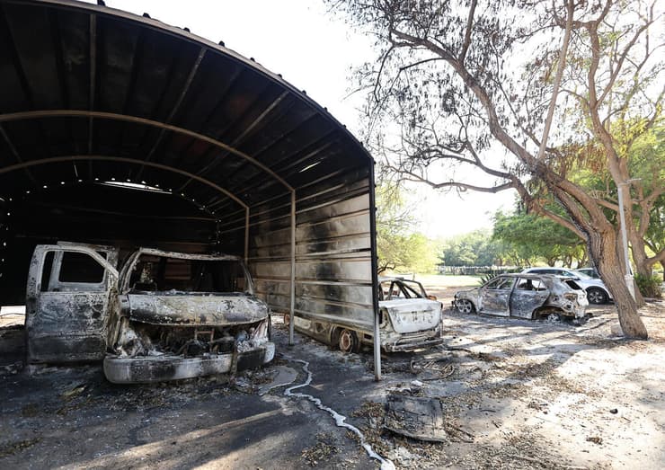 נחל עוז אחרי 7 באוקטובר. "אנחנו צריכים לא לשכוח מה שקרה" | צילום: מישל אמזלג yk14441523