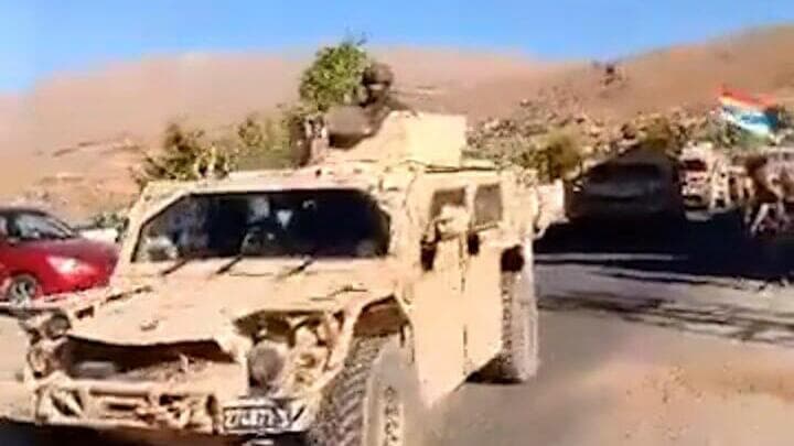 דרוזים בדרום סוריה תועדו מעודדים את כוחות צה"ל שנכנסו, ומבקשים להגיע לנשיא סוריה, א-שרע