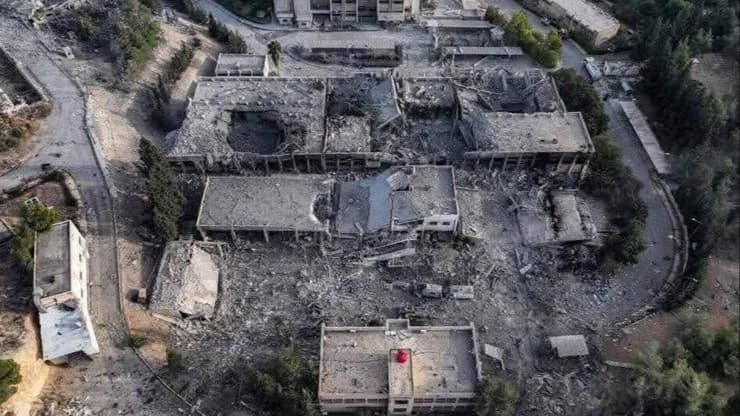 מבנה משרד ההגנה שהותקף בדמשק, סוריה