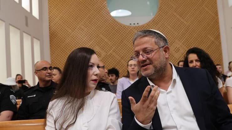  איתמר בן גביר ו טלי גוטליב בבג"צ בדיון בעתירת האגודה לזכויות האזרח בעניין תנאי המחיה והכליאה של מחבלים