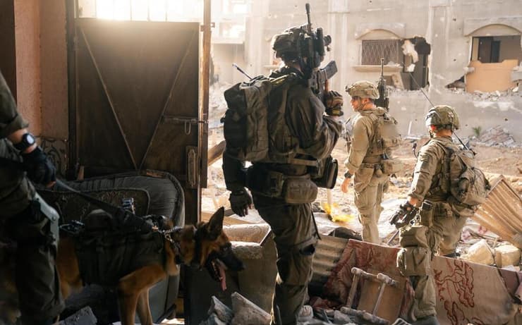 פעילות צוות הקרב של חטיבה 7 ברצועת עזה