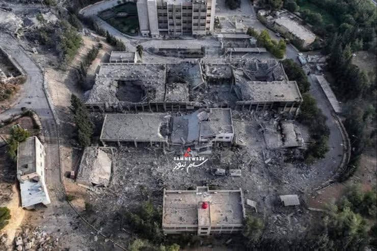 מבנה משרד ההגנה שהותקף בדמשק, סוריה
