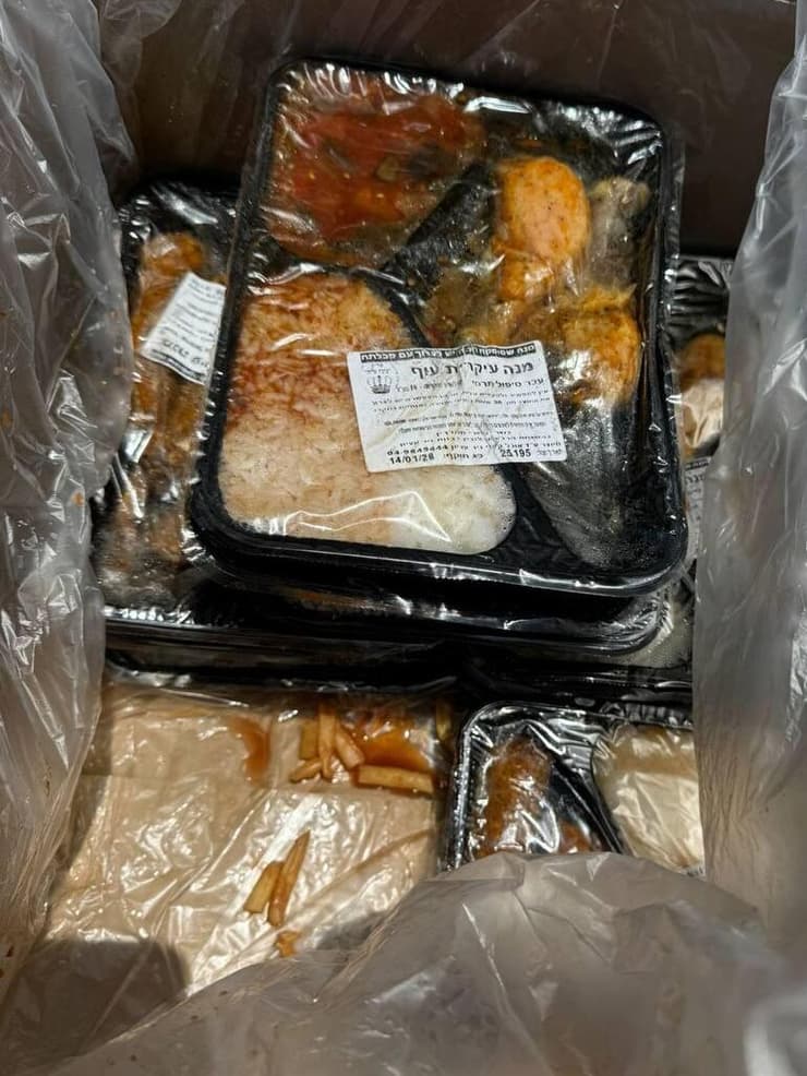 הארוחות שמוגשות לחיילי מחנה 80