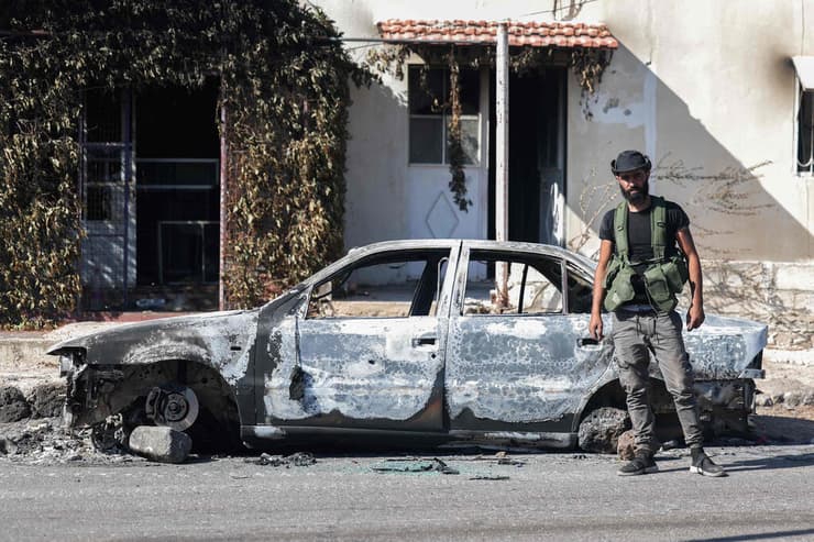 צילום: OMAR HAJ KADOUR / AFP עימותים באזור א-סווידא