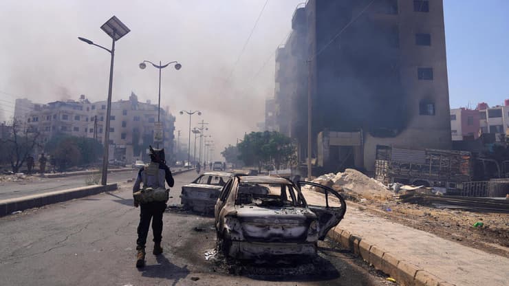 לוחמים בדואים ב א-סווידא סווידא מעוז הדרוזים דרוזים ב סוריה