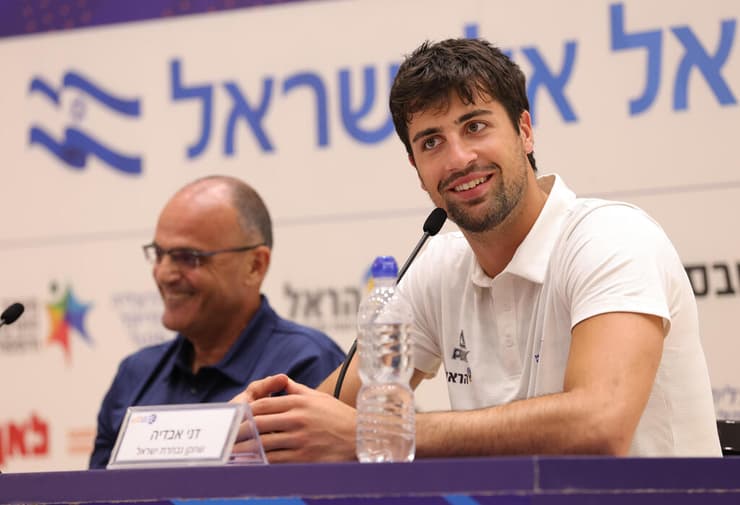 מתאחדים לראשונה מאז נבחרת העתודה. אבדיה ובית הלחמי (צילום: עוז מועלם) דני אבדיה אריאל בית הלחמי