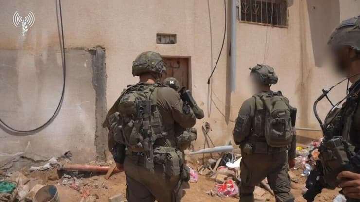 צוות הקרב של חטיבת הצנחנים בלחימה בחאן יונס