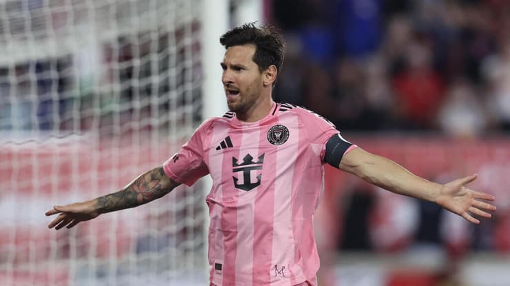 עוד הצגה גדולה. לאו מסי (Ira L. Black / AFP) שחקן אינטר מיאמי לאו מסי