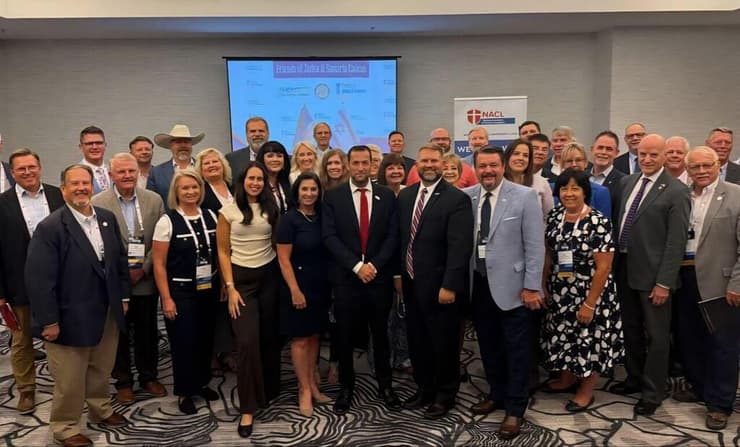 יוסי דגן בכנס השנתי של ארגון המחוקקים בארה"ב ALEK