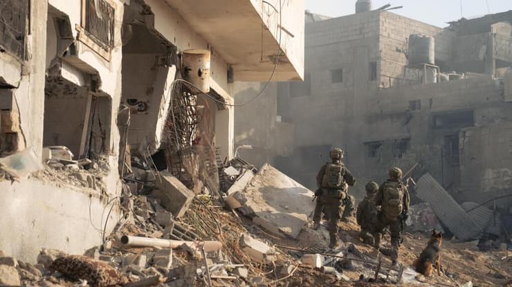 תיעוד מפעילות צוות הקרב של חטיבה 401 בג׳באליה