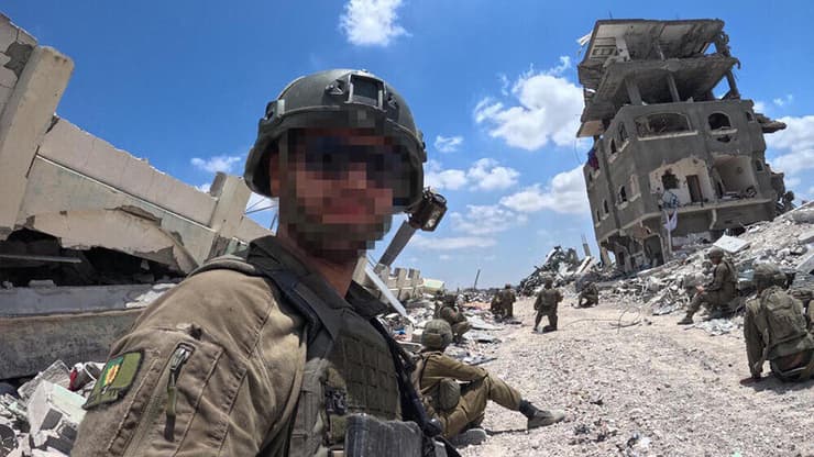 סמל נ' נפצע בעזה וניצל מהטיל האיראני בסורוקה